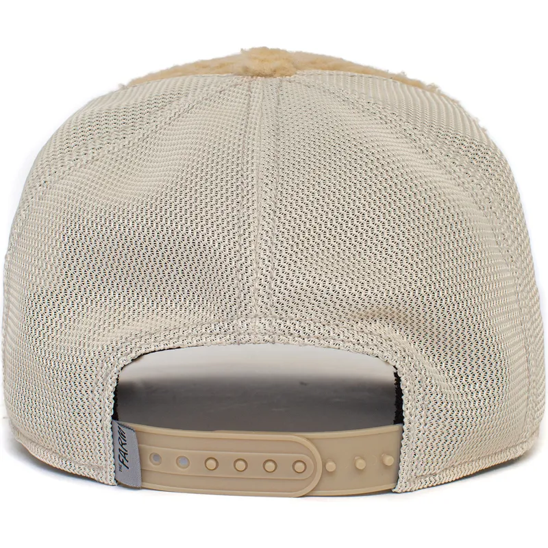 siltovky-zaoblena-kamionista-bezova-snapback-de-borreguillo-oso-peluche-teddy-first-best-friend-the-farm-the-farm-de-goorin-bros