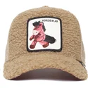 siltovka-zaoblena-hneda-snapback-horse-play-the-farm-goorin-bros