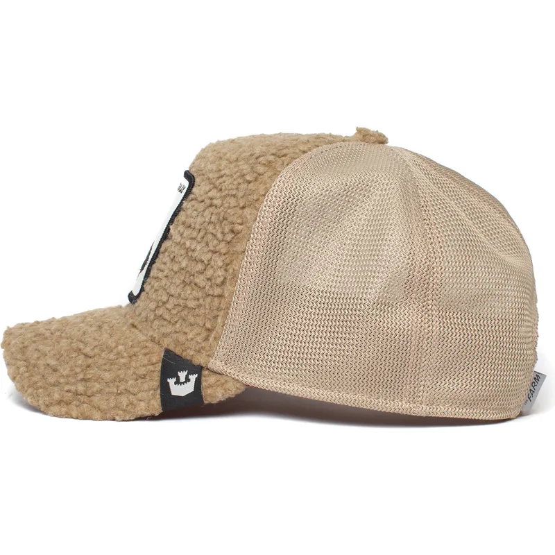 siltovka-zaoblena-hneda-snapback-horse-play-the-farm-goorin-bros