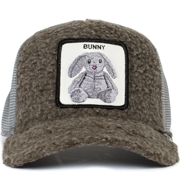 goorin-bros-stuffed-rabbit-bunny-business-the-farm-brown-and-grey-trucker-hat