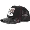siltovka-zaoblena-cierna-snapback-monster-tyrant-king-the-farm-goorin-bros