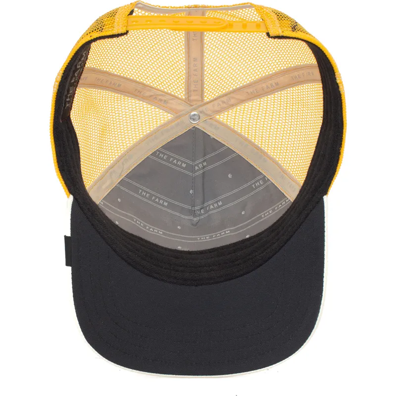 siltovka-zaoblena-zlta-snapback-defense-roofed-lizard-the-farm-goorin-bros