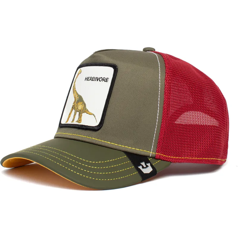 siltovka-zaoblena-zelena-snapback-herbivore-thunder-lizard-the-farm-goorin-bros