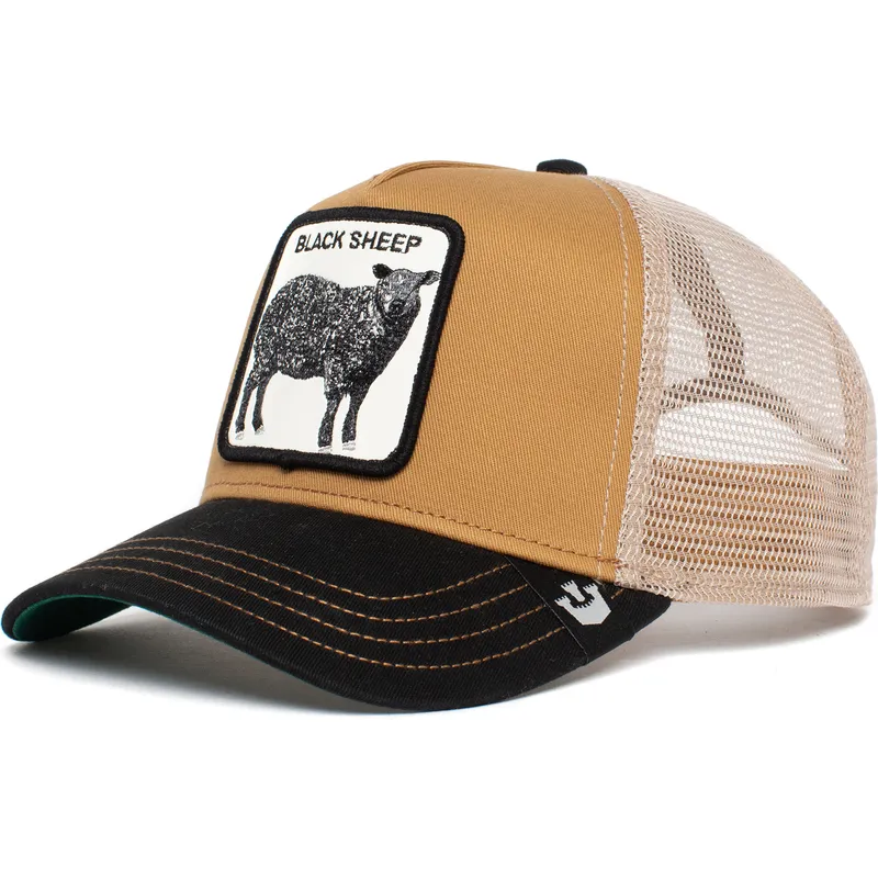 siltovka-zaoblena-hneda-snapback-the-black-sheep-the-farm-goorin-bros