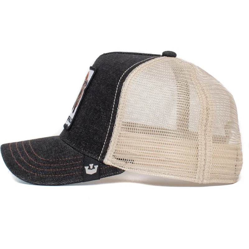 siltovka-zaoblena-cierna-snapback-the-buffalo-the-farm-goorin-bros