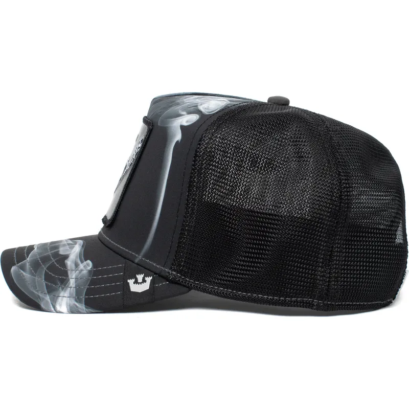 siltovka-zaoblena-cierna-snapback-reefer-madness-the-farm-goorin-bros