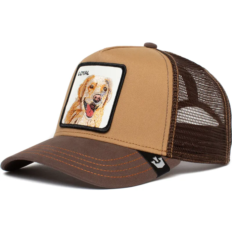 siltovka-zaoblena-hneda-snapback-the-loyal-dog-the-farm-goorin-bros
