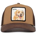 siltovka-zaoblena-hneda-snapback-the-loyal-dog-the-farm-goorin-bros