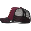 goorin-bros-the-bull-the-farm-weinrote-und-schwarze-trucker-mutze-mit-stiermotiv