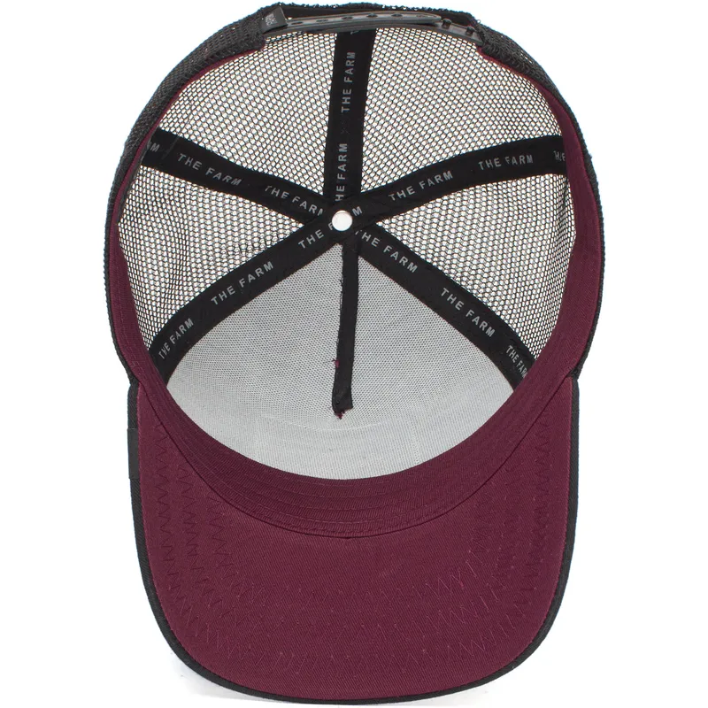 siltovka-zaoblena-cervena-snapback-the-bull-the-farm-goorin-bros