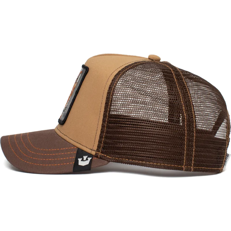 siltovka-zaoblena-hneda-snapback-the-the-farm-goorin-bros