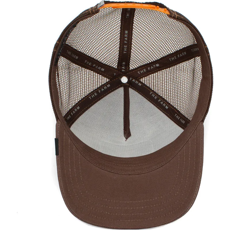 siltovka-zaoblena-hneda-snapback-the-the-farm-goorin-bros