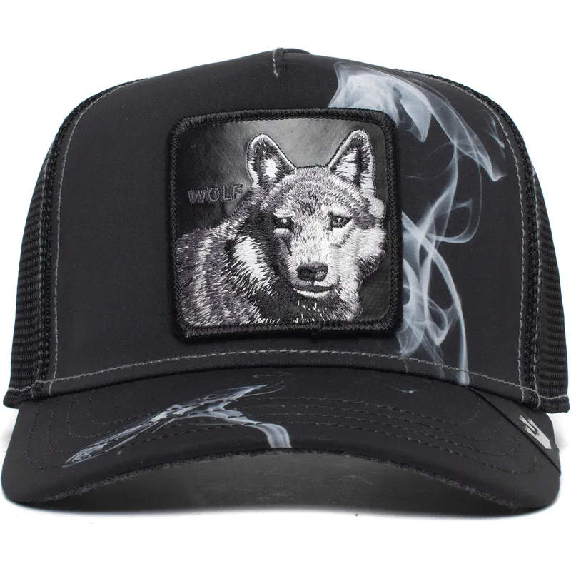 siltovka-zaoblena-cierna-snapback-wolf-asphalt-jungle-the-farm-goorin-bros