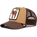 siltovka-zaoblena-hneda-snapback-the-ass-the-farm-goorin-bros