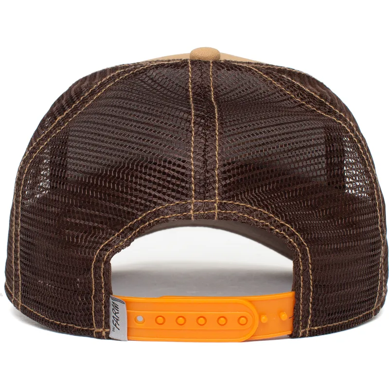 siltovka-zaoblena-hneda-snapback-the-ass-the-farm-goorin-bros