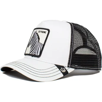 Cap zaoblená white snapback pre deti The Farm de Goorin Bros.