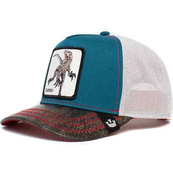 siltovka-zaoblena-modra-snapback-pre-deti-clever-little-raptor-the-farm-goorin-bros