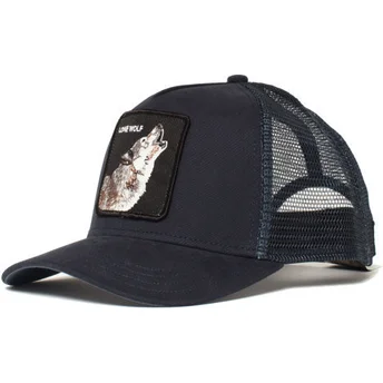 siltovka-zaoblena-tmavomodra-snapback-pre-deti-lone-wolf-little-howler-the-farm-goorin-bros
