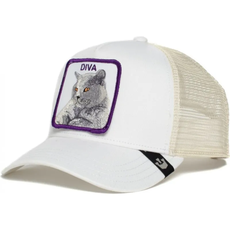 siltovka-zaoblena-biely-snapback-diva-stance-the-farm-goorin-bros
