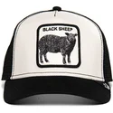 gorra-trucker-blanca-y-negra-oveja-revolter-de-goorin-bros
