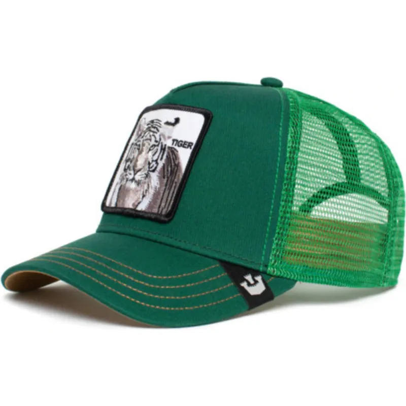 siltovka-zaoblena-zelena-snapback-the-silver-tiger-the-farm-goorin-bros