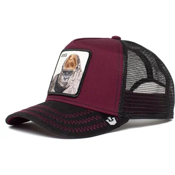siltovka-zaoblena-cervena-snapback-the-boss-the-farm-goorin-bros