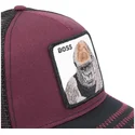 siltovka-zaoblena-cervena-snapback-the-boss-the-farm-goorin-bros