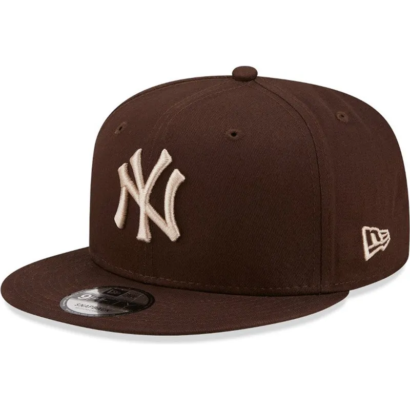 siltovka-rovna-hneda-snapback-9fifty-league-essential-new-york-yankees-mlb-new-era