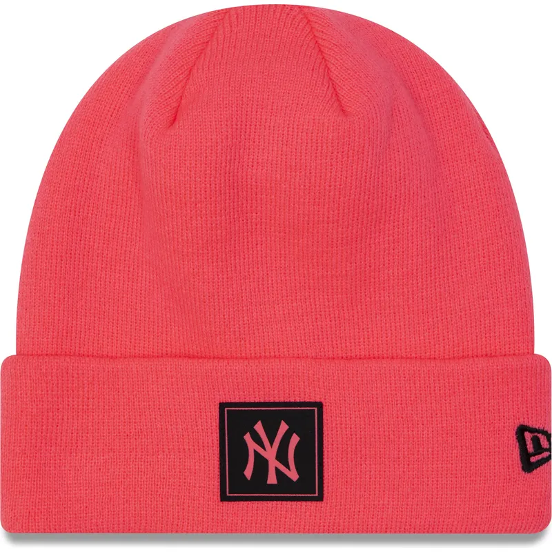 ciapka-ruzova-neon-team-cuff-new-york-yankees-mlb-new-era