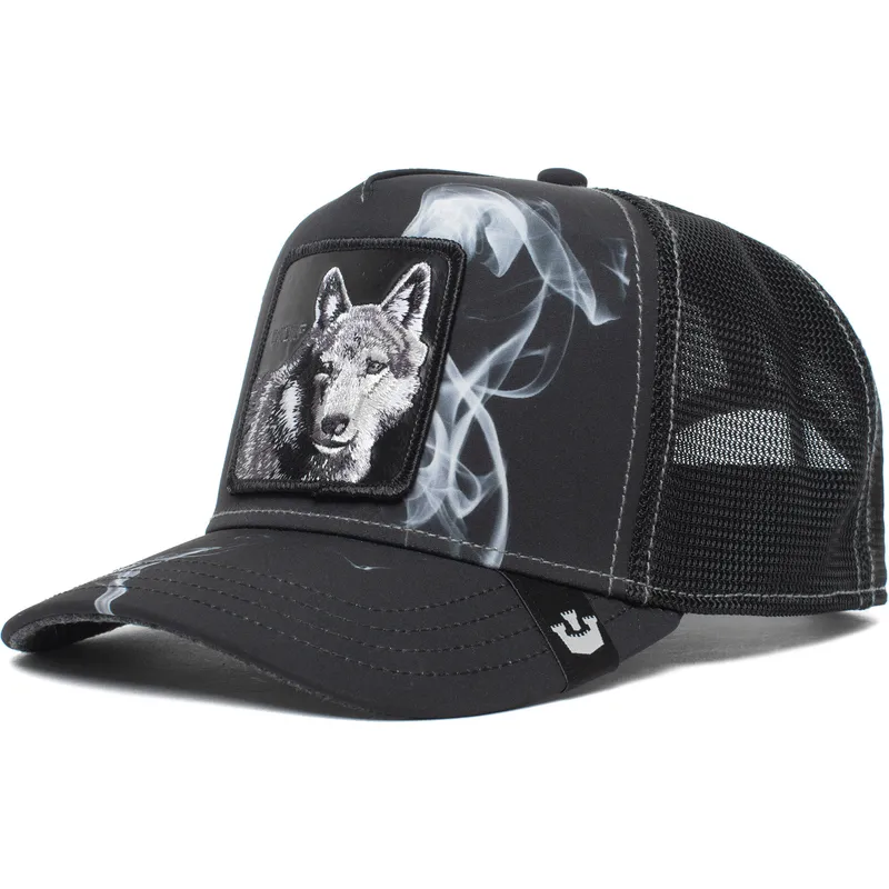 siltovka-zaoblena-cierna-snapback-wolf-asphalt-jungle-the-farm-goorin-bros