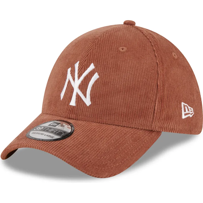 siltovka-zaoblena-hneda-upravena-39thirty-cord-new-york-yankees-mlb-new-era