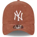 siltovka-zaoblena-hneda-upravena-39thirty-cord-new-york-yankees-mlb-new-era