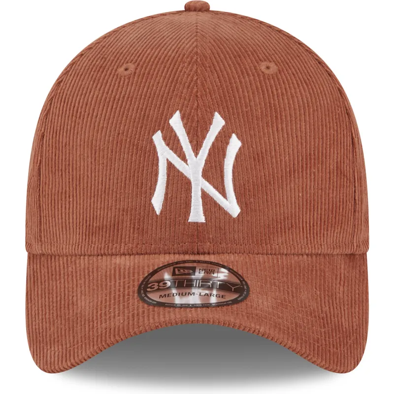 siltovka-zaoblena-hneda-upravena-39thirty-cord-new-york-yankees-mlb-new-era