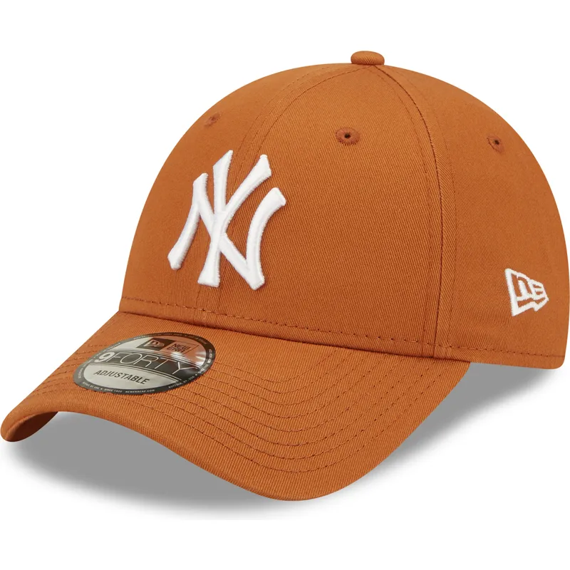 siltovka-zaoblena-hneda-nastavitelny-9forty-league-essential-new-york-yankees-mlb-new-era