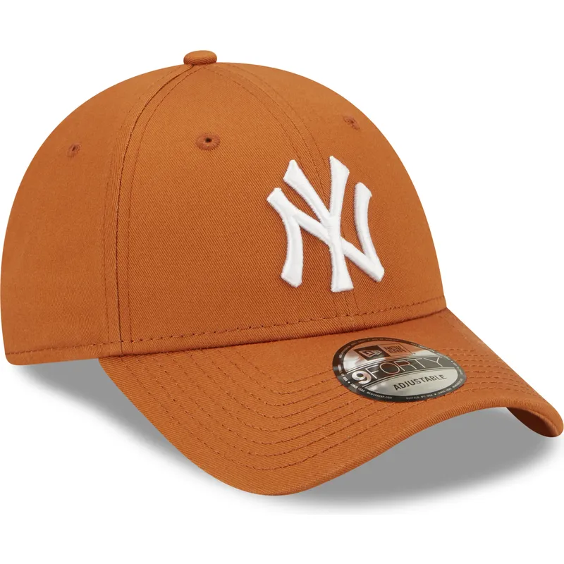 siltovka-zaoblena-hneda-nastavitelny-9forty-league-essential-new-york-yankees-mlb-new-era