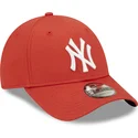 siltovka-zaoblena-cervena-nastavitelny-9forty-league-essential-new-york-yankees-mlb-new-era