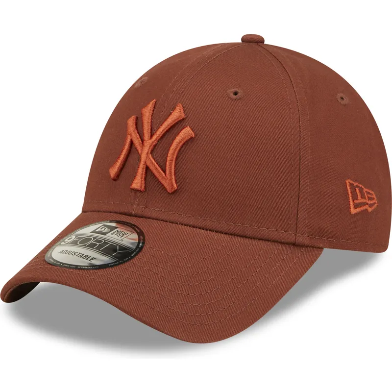 siltovka-zaoblena-hneda-nastavitelny-9forty-league-essential-new-york-yankees-mlb-new-era
