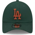 siltovka-zaoblena-zelena-nastavitelny-9forty-league-essential-los-angeles-dodgers-mlb-new-era