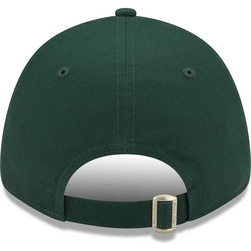 siltovka-zaoblena-zelena-nastavitelny-9forty-league-essential-los-angeles-dodgers-mlb-new-era