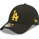 siltovka-zaoblena-cierna-nastavitelny-9forty-league-essential-los-angeles-dodgers-mlb-new-era