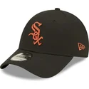 siltovka-zaoblena-cierna-nastavitelny-9forty-league-essential-chicago-white-sox-mlb-new-era