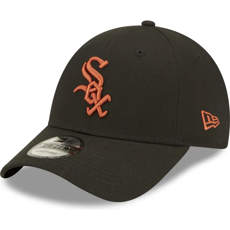 siltovka-zaoblena-cierna-nastavitelny-9forty-league-essential-chicago-white-sox-mlb-new-era