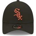 siltovka-zaoblena-cierna-nastavitelny-9forty-league-essential-chicago-white-sox-mlb-new-era