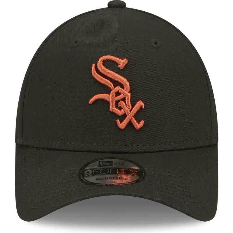 siltovka-zaoblena-cierna-nastavitelny-9forty-league-essential-chicago-white-sox-mlb-new-era