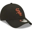 siltovka-zaoblena-cierna-nastavitelny-9forty-league-essential-chicago-white-sox-mlb-new-era