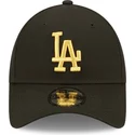 siltovka-zaoblena-cierna-nastavitelny-dorado-9forty-metallic-los-angeles-dodgers-mlb-new-era