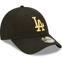 siltovka-zaoblena-cierna-nastavitelny-dorado-9forty-metallic-los-angeles-dodgers-mlb-new-era