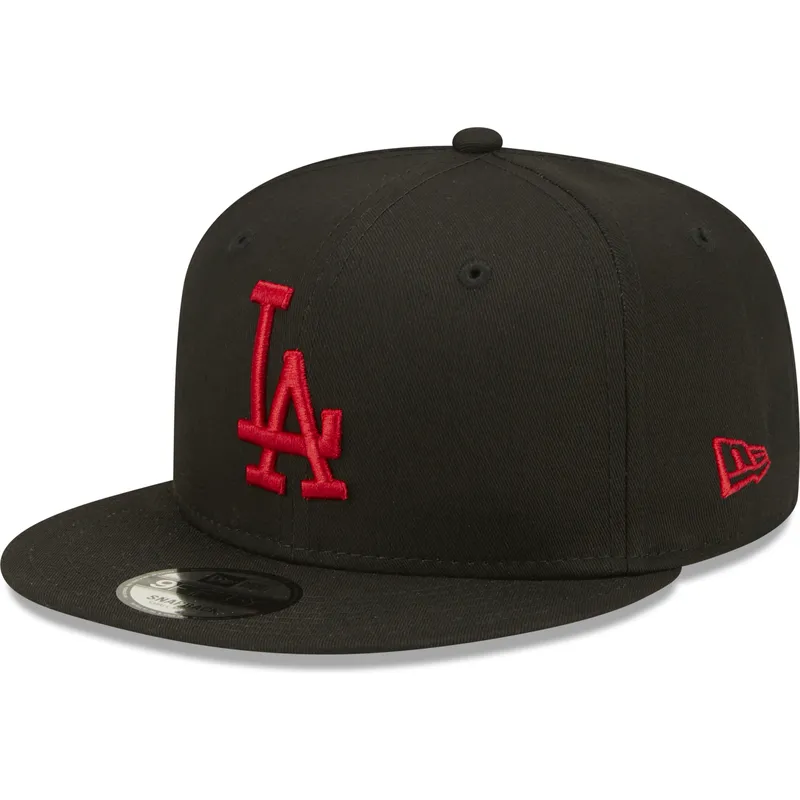 siltovka-rovna-cierna-snapback-9fifty-league-essential-los-angeles-dodgers-mlb-new-era