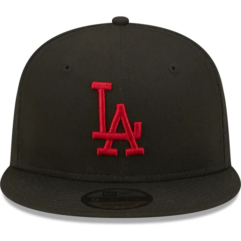siltovka-rovna-cierna-snapback-9fifty-league-essential-los-angeles-dodgers-mlb-new-era