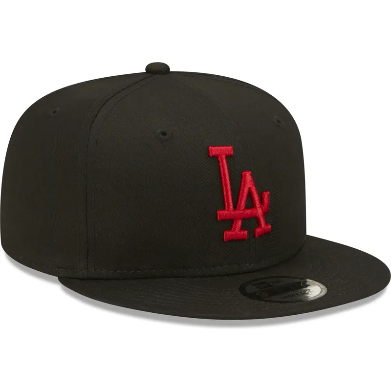 siltovka-rovna-cierna-snapback-9fifty-league-essential-los-angeles-dodgers-mlb-new-era